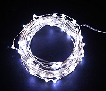Brightown Starry String LED Lights, 35-Feet, 200 LEDs, Pure White