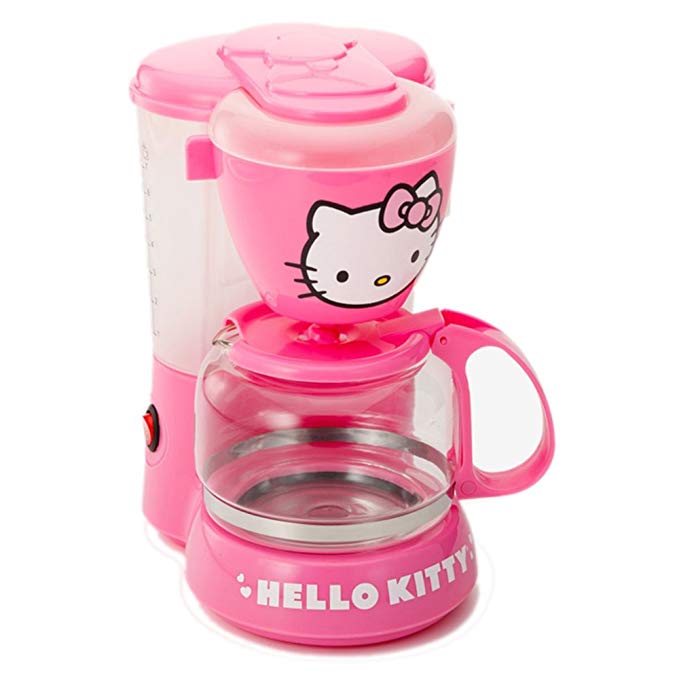 Hello Kitty APP-36209 Pink Coffee Maker 5-Cup Capacity Home & Garden