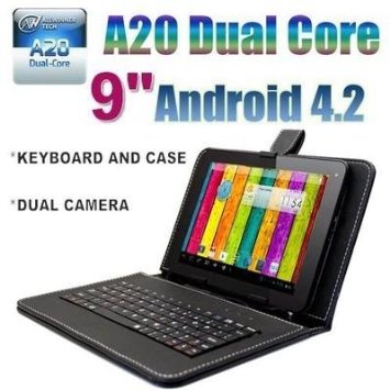 Goldengulf 9quot INCH ANDROID 42 TABLET PC 8GB DUAL CAMERA DUAL CORE A23  KEYBOARD CASE BUNDLERegistered in Washington