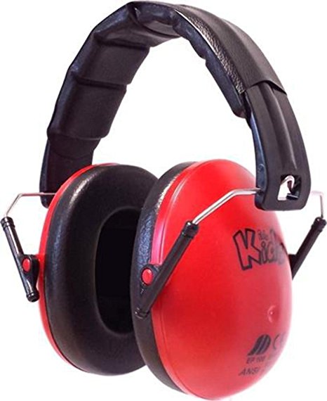Edz Kidz Ear Defenders (Red)