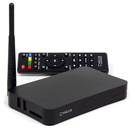 Micca MPLAY-HD WLAN 1080P Full-HD Digital Media Player with 802.11n WLAN, Fast LAN Network, 7.1 HD-Audio