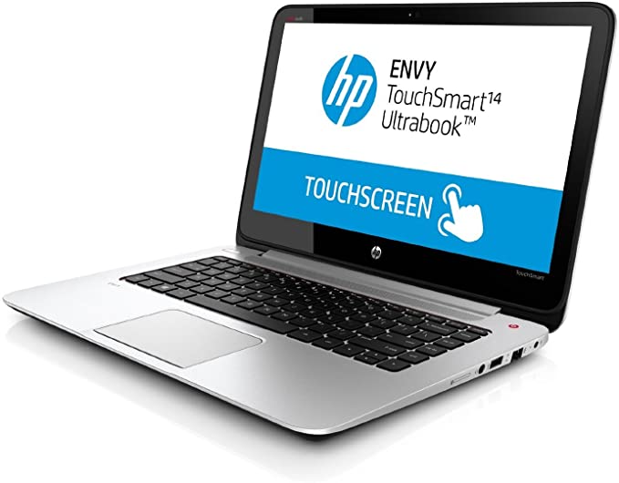 HP ENVY TouchSmart 14-k112nr 128GB SSD (i5) Touchscreen Ultrabook (Free T-Mobile 4G) - Silver