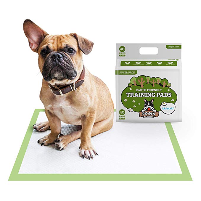 Pogi's Training Pads - Large, Super-Absorbent, Earth-Friendly Puppy Pee Pads for Dogs