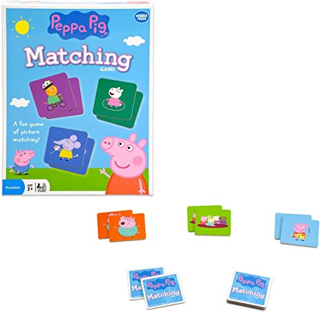Wonder Forge Peppa Pig Matching Game for Boys & Girls Age 3 to 5 - A Fun & Fast Piggy Memory Game