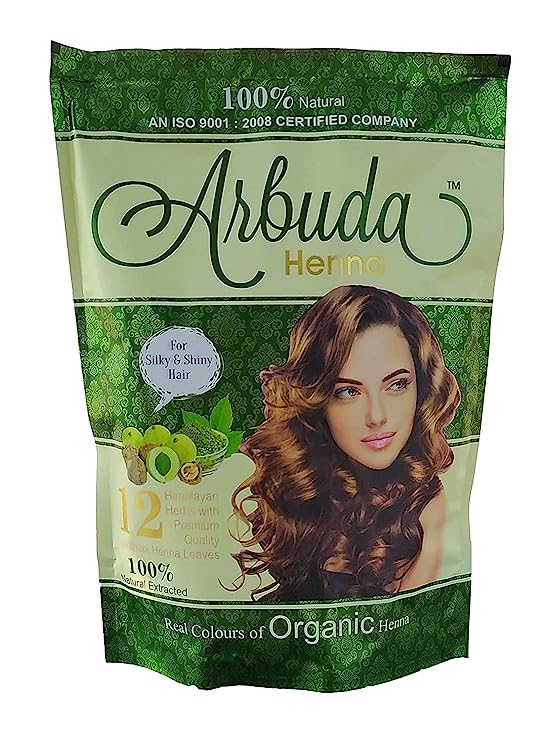Arbuda Rajathani Henna Leaves Powder For Hair Growth| Hair Colour & Conditioning (500 g (pack of 1))