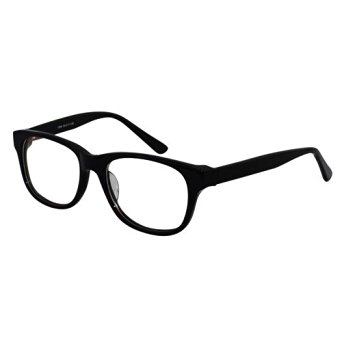 EyeBuyExpress Classic Black Wayfarer Reading Glasses