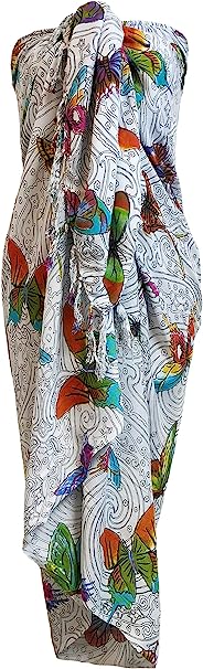 Sarong Wrap From Bali Your Choice of Design Beach Cover Up