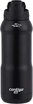 Contigo 2099239 Fit Water Bottle, 32 oz, Licorice