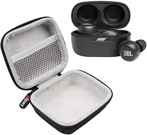 JBL Live Free NC  TWS True Wireless in-Ear Headphone Bundle with gSport Deluxe Hardshell Case (Black)