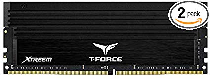 TEAMGROUP T-Force Xtreem DDR4 16GB Kit SDRAM (2x8GB) 3600MHz (PC4-28800) CL18 Desktop Memory Module ram - Black - TXKD416G3600HC18ADC01