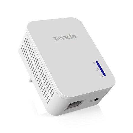 Tenda P1000 1000Mbps Gigabit Speed Powerline Ethernet Network Adapter Starter Kit Compliant with HomePlug AV/AV2 Standard in Pack of 2 Pieces