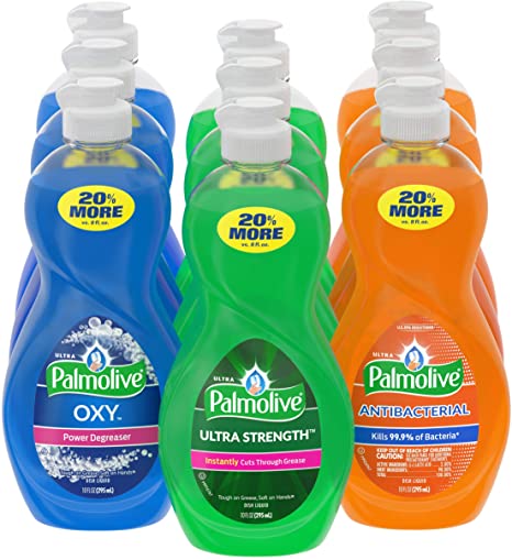 Palmolive Palmolive Dish soap Variety Pack - 10 Ounce (9 Pack), Total of 90 Fluid Ounce, 90 Fl Oz