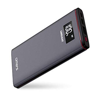 USB C Power Bank Portable Charger Omars 10000mAh 18W PD Power Pack External Battery Pack Battery Bank Compatible iPhone Xs/XR / XS Max/X / 8/8 Plus, iPad, Galaxy S9 / Note 9, Huawei Mate 20 Pro