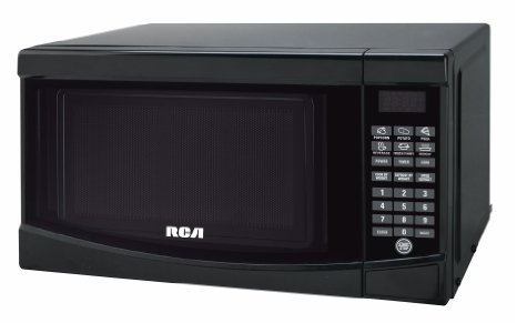 RCA RMW733-BLACK Microwave Oven, 0.7 cu. ft., Black