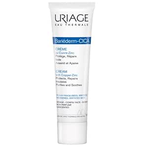 Uriage eau thermale, Bariéderm-Cica, crème au cuivre-zinc, 100 ml