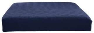 Dorel Home 6 Inch Polyester Filled Quilted Top Bunk Bed Mattress, Twin, Navy