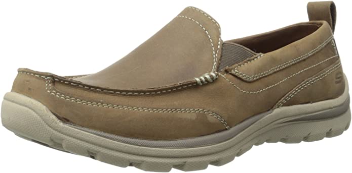 Skechers Men's Relaxed Fit Memory Foam Superior Gains Slip-On