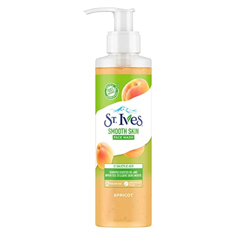 St Ives Apricot Smooth Skin Face Wash for Deep Pore Cleansing 190g
