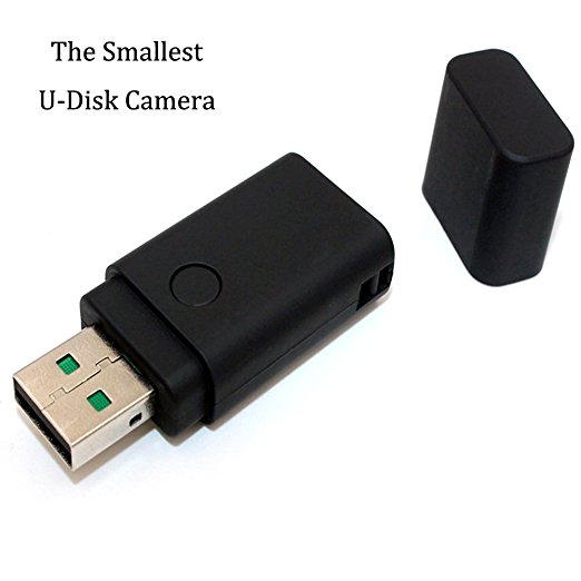 CAMAKT the Smallest U-Disk Camera Mini Portable Hidden Spy Camera USB Flash Drive Nonporous U Disk DV Camcorder Video Recorder with Audio Recording