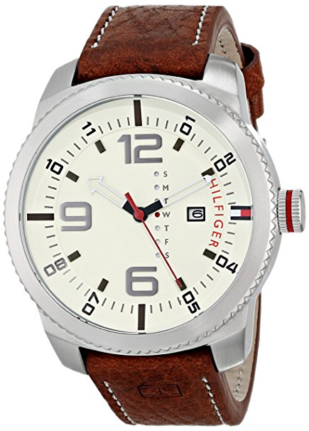 Tommy Hilfiger Men's 1791013 Analog Display Quartz Brown Watch