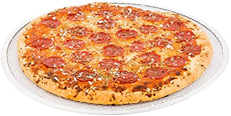 Mesh Pizza Screen, Aluminum Pizza Screen - 16 Inches - Commercial Grade Pizza Screen - 1ct Box - Met Lux - Restaurantware