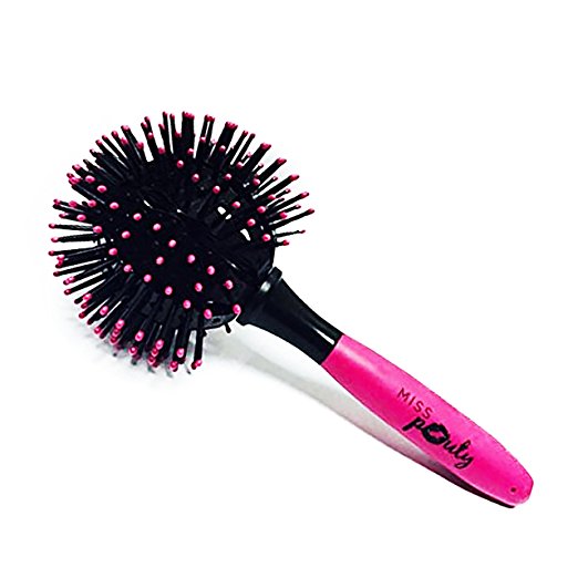 Miss Pouty Amazeball 8 in 1 Hair Styling Sphere Blowdry Hair Brush - Unique Hairbrush Detangler - UK Cosmetic Specialists - MONEY BACK GUARANTEE