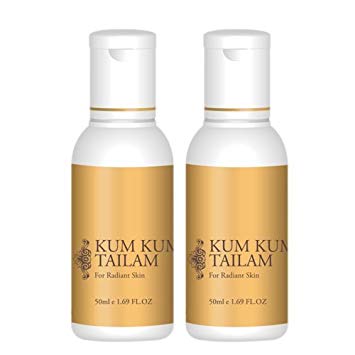 Trichup Kum Kumadi Tailam 50 ml Oil for Blemishes & Scars (Pack of 2)