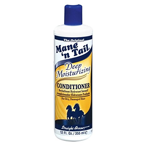 Mane'n Tail Deep Moisturizing Conditioner for Dry, Damaged Hair 12 oz (Pack of 3)