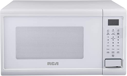 RCA RMW1129-WHITE 1.1 Cu Ft 1000-Watt Countertop Microwave, White