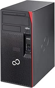 Fujitsu Esprimo P757 E85  Intel Core i5 7400 512GB SSD Festplatte 16GB Speicher Windows 10 Pro DVD Laufwerk Tower Computer PC (Generalüberholt)