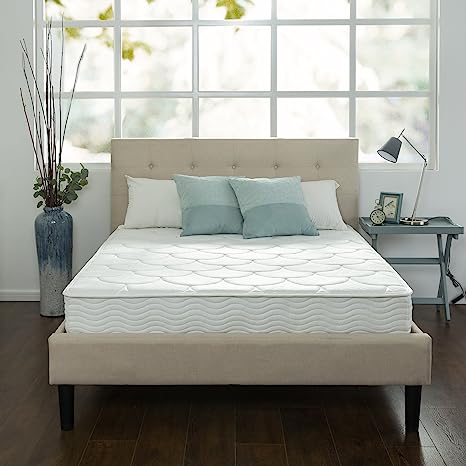 ZINUS 8 Inch Quilted Pocket Spring Mattress / Bed-in-a-Box, Twin XL