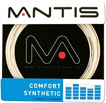 Mantis Comfort Synthetic Tennis String Set, Color- Natural