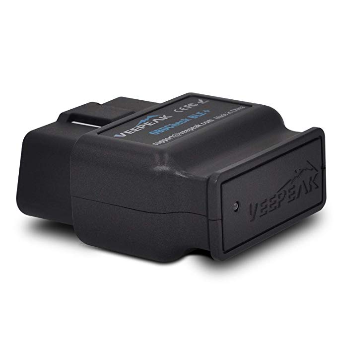 Veepeak OBDCheck BLE  Bluetooth 4.0 OBD2 Scanner Code Reader for iOS & Android, Car Diagnostic Scan Tool for Year 1996 and Newer Vehicles in The US