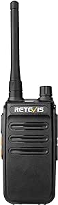 Retevis RB87 GMRS Two Way Radios, Long Range Walkie Talkies for Adults, USB Charging, VOX, for Outdoors Camping Hiking Off-Road(1 Pack)