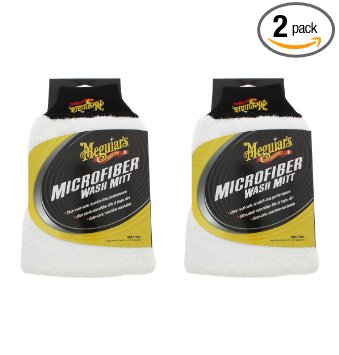 Meguiars X3002 Microfiber Wash Mitt ( 2 Pack)