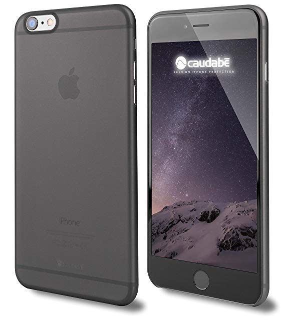 Caudabe: The Veil iPhone 6/6S (4.7) Premium Ultra Thin Case (Wisp Black) [Eco-friendly retail packaging]