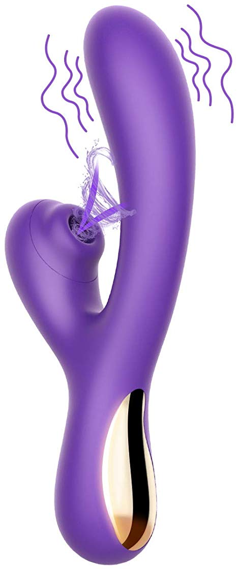 Acvioo Clitoral Sucking Vibrator for Women with 10 Suction and 10 Vibration Modes