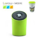 Portable Wireless Speaker - Lepow Modre Portable Wireless Bluetooth Speaker with High Def Sound Connects with iPhone iPad Samsung and More Green