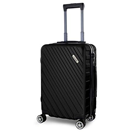 Luggage Set Spinner Suitcase ABS Hardshell TSA Lock 20in Carry-on