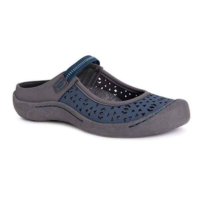 MUK LUKS Women's Justine Sport Shoe-Navy Sandal