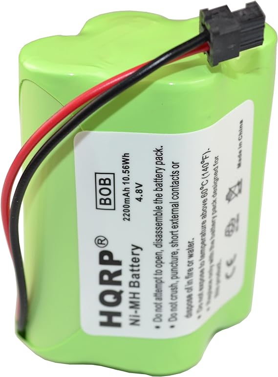 HQRP 2200mAh Battery Compatible with Uniden Bearcat BC120 BC120XLT UBC120XLT BC220 BC220XLT UBC220XLT UBC180XLT Scanner