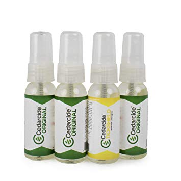 Cedarcide Original Flea   Tick Control Spray Plus Tickshield Lemongrass (Pack of 4)