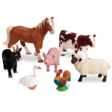 Learning Resources Jumbo Farm Animals