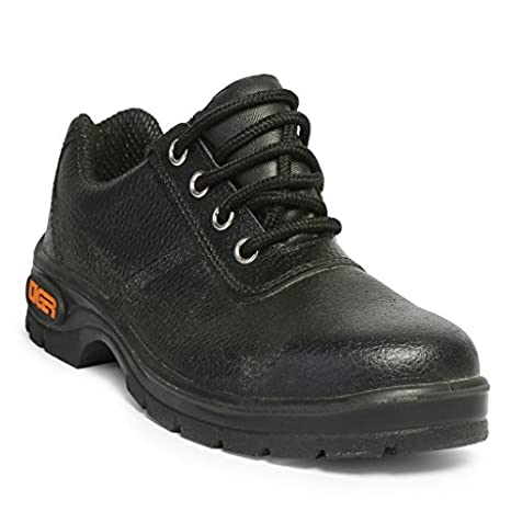 Tiger Black LOREX Safety Shoes - 9