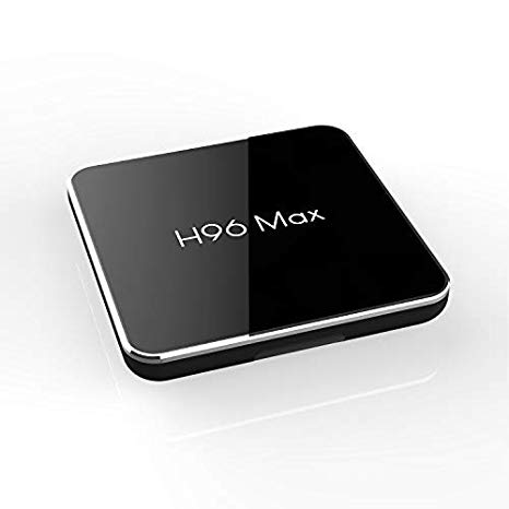 H96 max X2 Android 8.1 TV Box, 4GB RAM 32GB ROM Amlogic Quad core Support WiFi 2.4G 5G/4K/3D Smart TV Box Streaming Media Player