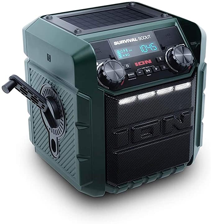 ION Audio iPA95 Survival Scout, Outdoor Speaker/Radio