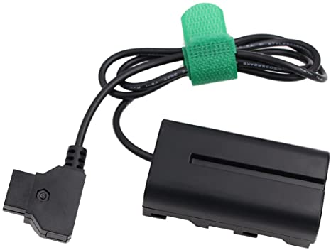 HangTon Camera Monitor D-tap NP-F970 F570 F550 Dummy Battery DC Coupler Power Adapter for Atomos Shogun Inferno Ninja