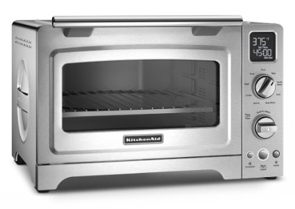 KitchenAid KCO275SS Convection 1800-watt Digital Countertop Oven, 12-Inch, Stainless Steel