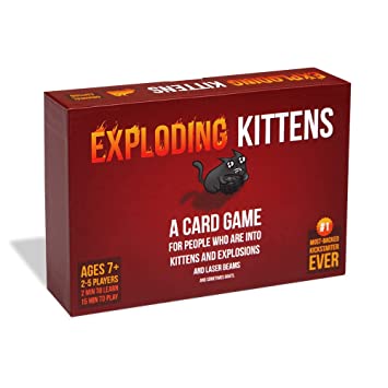 Exploding Kittens LLC A Card Game About Kitten and Explosions and Sometimes Goats