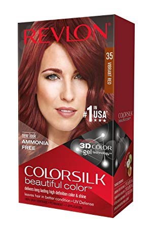 Revlon ColorSilk Haircolor, Vibrant Red